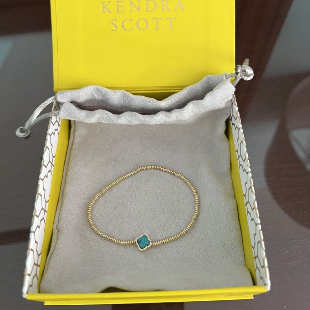 Kendra Scott Gold Stretch Bracelet